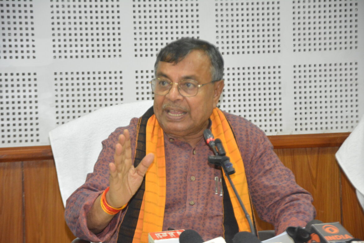 Minister Ratan Lal Nath Press Meet at Mahakaran (7)