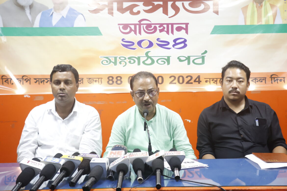 Bjp Press Meet t Bjp Part Office (5)
