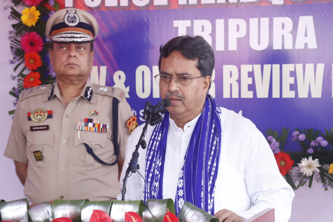CM Dr Manik Saha chairs a meeting of law and order situation ahead of Durga Puja (17)