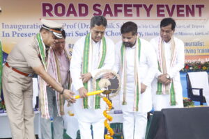 CM Dr Manik Saha inaugurated an event of Transport Department at Agartala 1