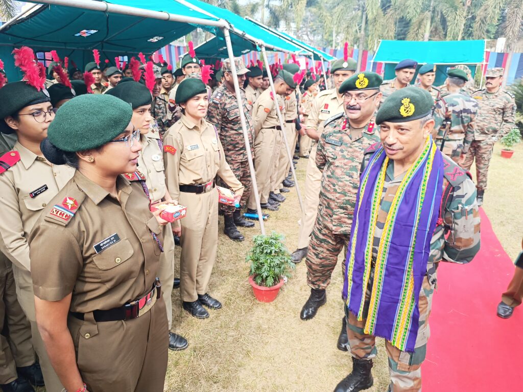 DGP Assam Rifles attends Ek Bharat Srestha Bharat programme organised by NCC 13th Battalion 10