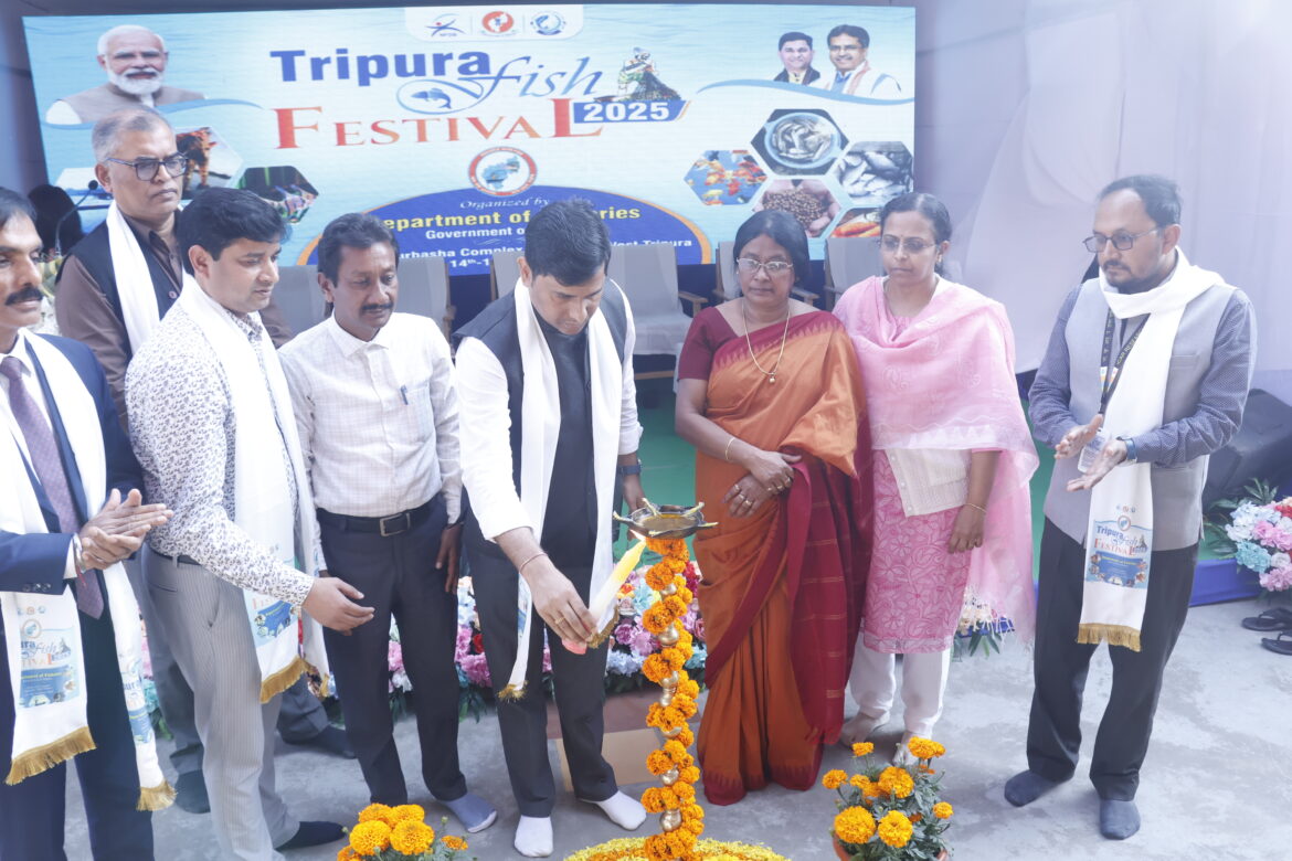 Fish Festival Inuragation Sudansu Das at Agartala (1)