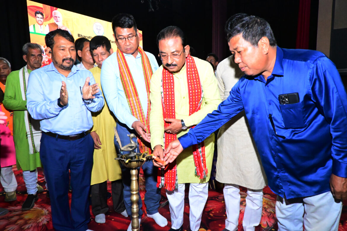 BJP organised a conference of Janajati Morcha at RS Bhavan on March 16 (10)