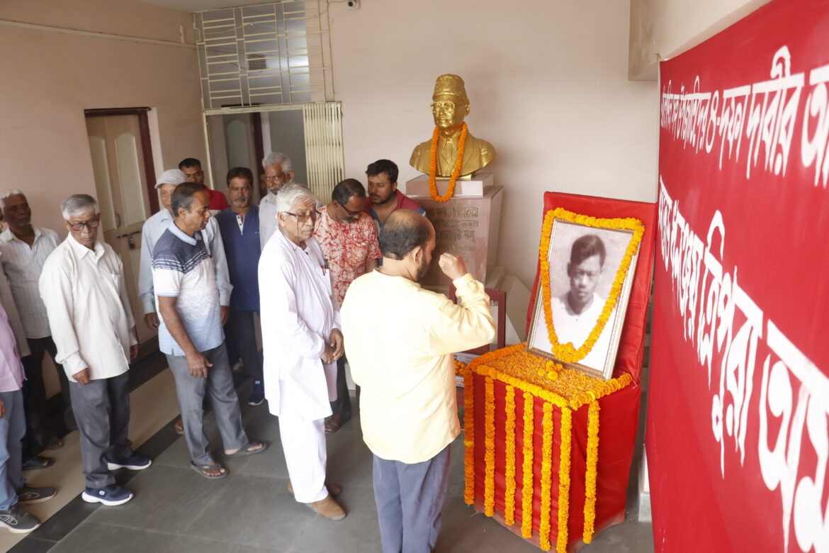 CPIM Observed Death anniversary of Dhananjoy Tripura in CPI Office at Agartala (10)