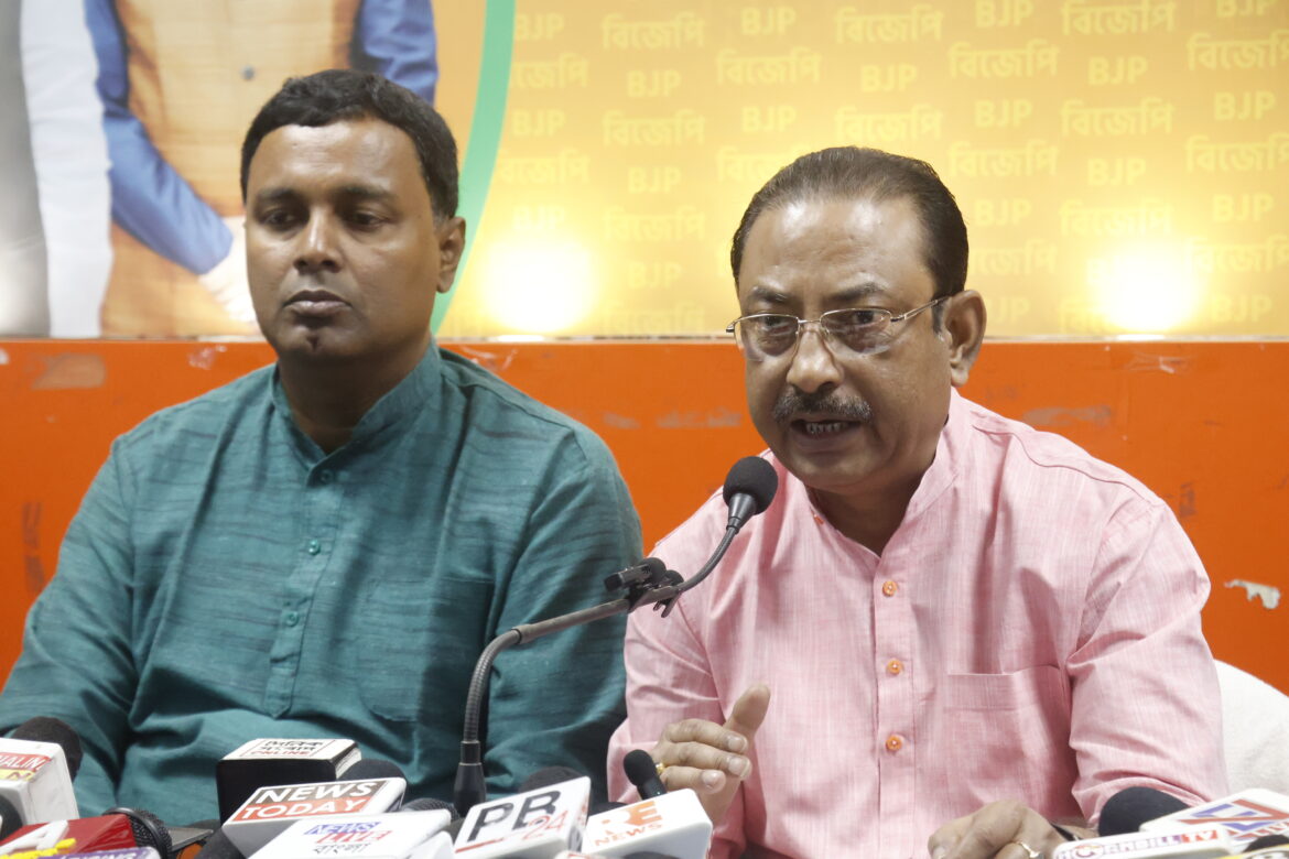 BJP leaders hold press conference at Party headquarters (8)