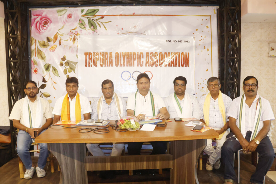 The first meeting of the newly formed Tripura Olympic Association was held (9)